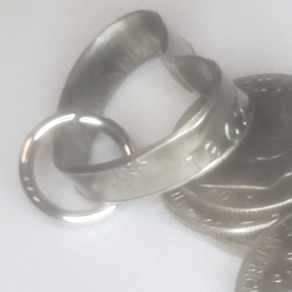 1962 90% silver heart ❤️ pendent